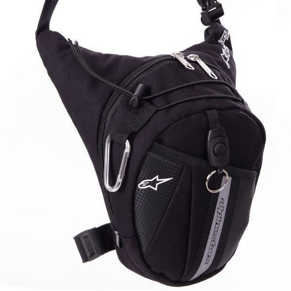 Мотосумка набедренная Alpinestar MS-0307-A 3л 19х24х7см черный MS-0307-A фото