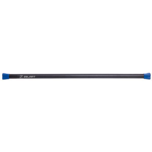 Бодибар Body Bar Zelart FI-1251-9 вес 9кг черный-синий FI-1251-9 фото
