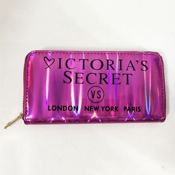 Кошелек женский Victoria's Secret. Цвет: темно-розовый ws58511-2 фото