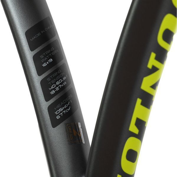 Ракетка для большого тенниса 27.25' DUNLOP TEAM 260 SX DL10325832 G2 NH черный-желтый DL10325832 фото