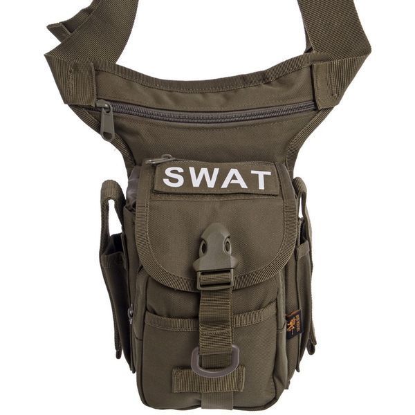 Сумка тактична на стегно SILVER KNIGHT SWAT TY-229 розмір 28х27х10см 7л кольори в асортименті TY-229 фото