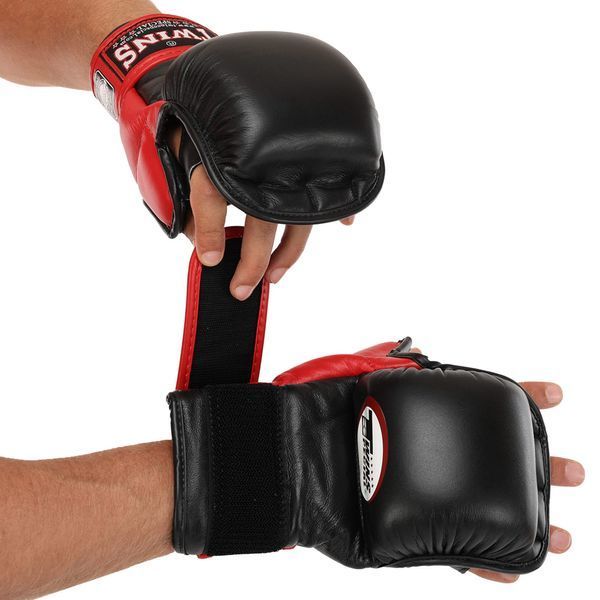 Перчатки Крабы спаринговые для MMA TWINS GGL-1 M-XL цвета в ассортименте XL GGL-1 фото