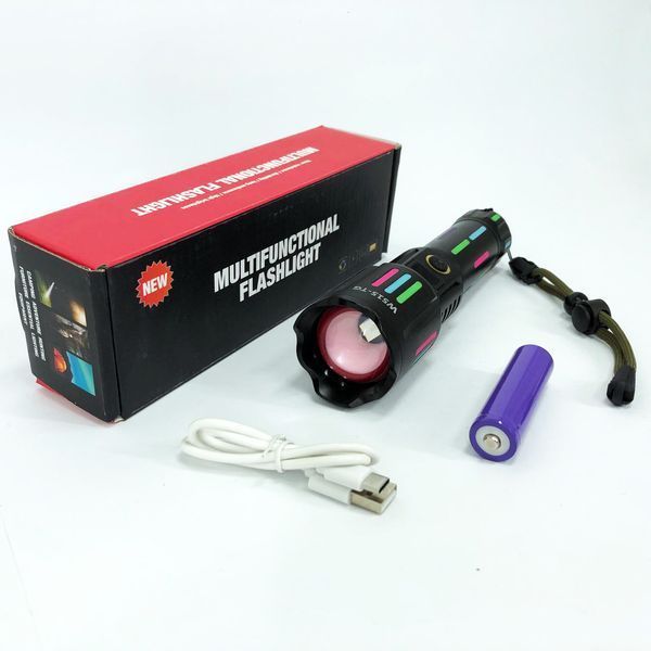 Ліхтар NIGHT VISION FLUORESCENCE W515-PM10-TG, Надпотужний ліхтарик, Підствольний ліхтарик ws17481 фото