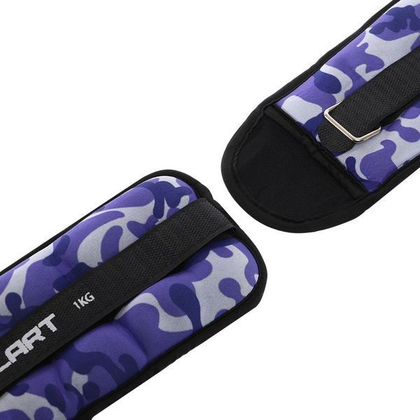 Утяжелители-манжеты для рук и ног Zelart TA-7819-1 вес 2x1кг цвета в ассортименте TA-7819-1 фото