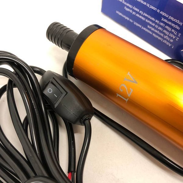 Насос погружной для перекачки топлива дизеля бензина REWOLT Fuel/Diesel Pump 12В 12л/мин ws94825 фото
