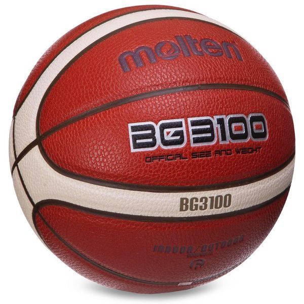 Мяч баскетбольный MOLTEN B6G3100 размер 6 оранжевый B6G3100 фото