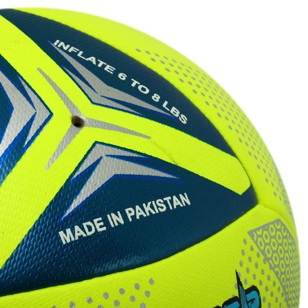М'яч футбольний HIBRED SOCCER STAR FB-6043 №5 PU жовтий-синій FB-6043 фото