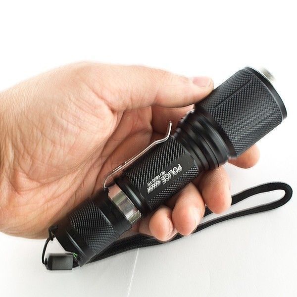 Тактический фонарь Bailong BL-1860-T6, фонарик police оригинал, мощный карманный фонарик ws32192 фото