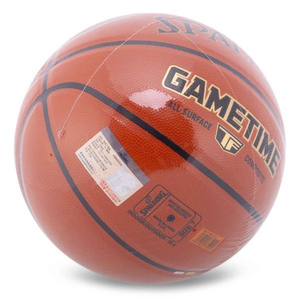 Мяч баскетбольный SPALDING TF-GAMETIME 77359Y размер 7 коричневый 77359Y фото
