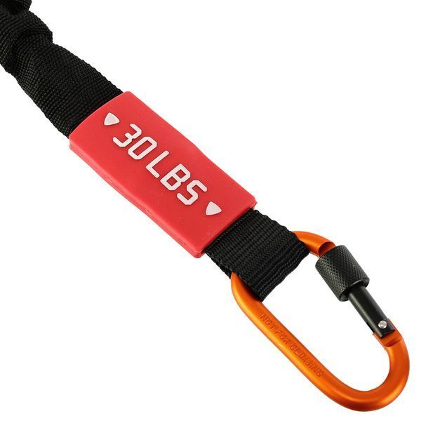 Эспандер трубчатый с карабином в защитном рукаве RESISTANCE TUBE LiveUp LP8401-L нагрузка высокая LP8401-L фото