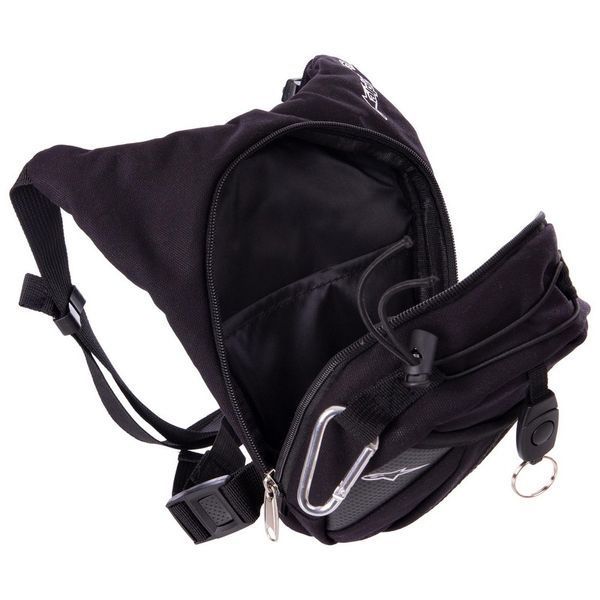 Мотосумка набедренная Alpinestar MS-0307-A 3л 19х24х7см черный MS-0307-A фото