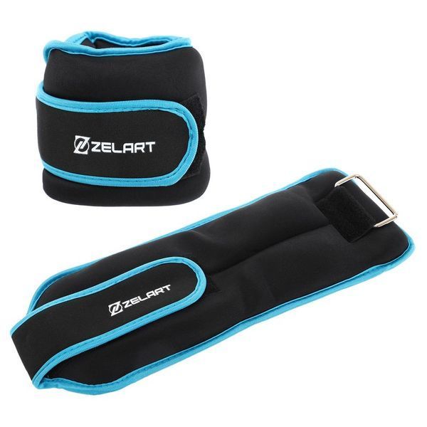 Утяжелители-манжеты для рук и ног Zelart FI-5732-4 2x2кг цвета в ассортименте FI-5732-4 фото