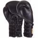 Перчатки боксерские на шнуровке кожаные UFC PRO Prem Lace Up UHK-75047 18унций черный UHK-75047 фото 2
