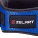 Пояс атлетический текстильный Zelart SB-165415 размер-XS-XXL спинка-16см размер XS-XXL синий SB-165415 фото 5