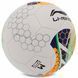 Мяч футбольный LI-NING LFQK579-1 №5 PU+EVA белый-желтый LFQK579-1 фото 2