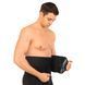 Пояс для тренажерного залу та схуднення SWEAT WAIST TRIMMER EZOUS O-13 розмір 126x20см чорний-сірий O-13 фото 5