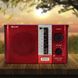 Радиоприемник переносной GOLON RX F12 AM/FM/SW, Радиоприемник am fm, Радио переносное фм. Цвет: красный ws83858 фото 2