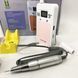 Портативний фрезер для нігтів Nail Drill YT-928 акумуляторний з індикатором заряду на 35 000 оборотів. Колір: білий ws79382 фото 1