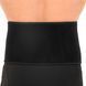 Пояс для тренажерного залу та схуднення SWEAT WAIST TRIMMER EZOUS O-13 розмір 126x20см чорний-сірий O-13 фото 4