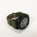 Часы наручные мужские SKMEI 1283AG ARMY GREEN, армейские часы противоударные. Цвет: зеленый ws28574 фото 6