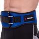 Пояс атлетический текстильный Zelart SB-165415 размер-XS-XXL спинка-16см размер XS-XXL синий SB-165415 фото 8
