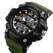 Часы наручные мужские SKMEI 1283AG ARMY GREEN, армейские часы противоударные. Цвет: зеленый ws28574 фото 4
