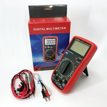 Цифровой Профессиональный мультиметр VC9208N тестер вольтметр + термопара, хороший мультиметр ws14913 фото