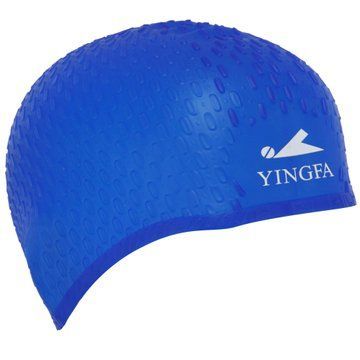 Шапочка для плавания силиконовая на длинные волосы YINGFA C0061 цвета в ассортименте C0061 фото