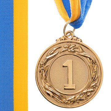 Медаль спортивная с лентой SP-Sport GLORY C-3969-1-4_5 o4,5см золото, серебро, бронза C-3969-1-4_5 фото