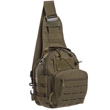 Сумка-слинг тактическая с одной лямкой SILVER KNIGHT YQS-099 размер 30x23x15см 10л цвета в ассортименте YQS-099 фото