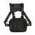 Тактическая нагрудная сумка с Cordura 1000D, мужская разгрузка черная ws92143 фото