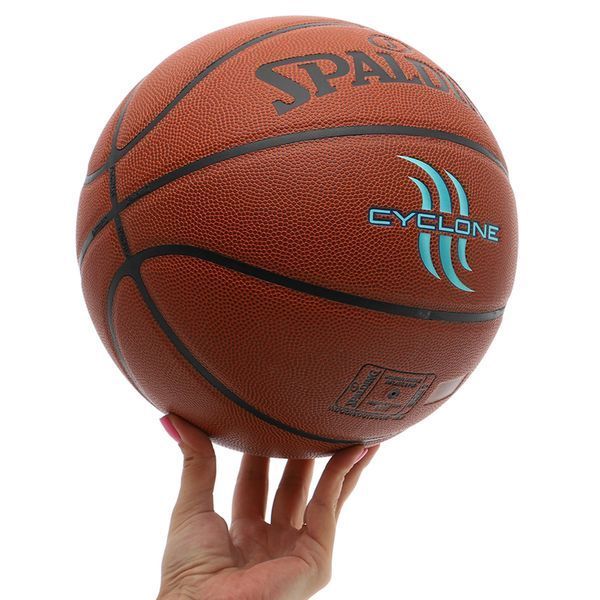 Мяч баскетбольный SPALDING CYCLONE 76884Y размер 7 коричневый 76884Y фото