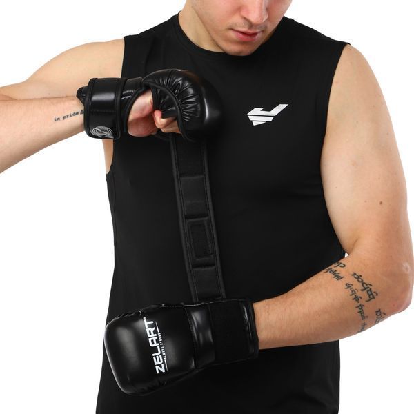 Рукавиці Краби спарингові для MMA Zelart BO-4612 S-XL кольори в асортименті S BO-4612 фото
