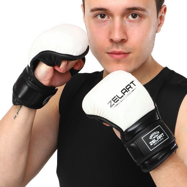 Рукавиці Краби спарингові для MMA Zelart BO-4612 S-XL кольори в асортименті S BO-4612 фото