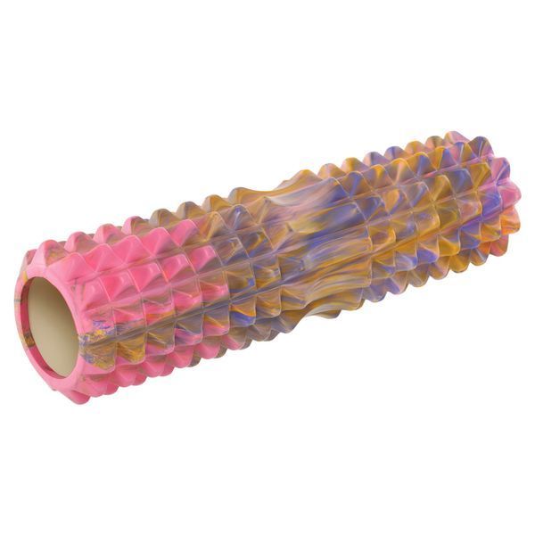 Роллер массажный цилиндр (ролик мфр) 45см Grid Spine Roller SP-Sport FI-9368 цвета в ассортименте FI-9368 фото