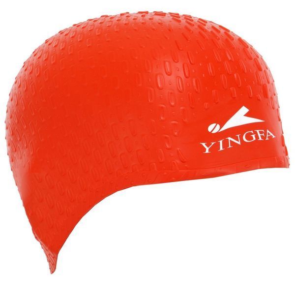 Шапочка для плавания силиконовая на длинные волосы YINGFA C0061 цвета в ассортименте C0061 фото