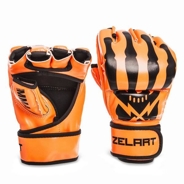 Перчатки для смешанных единоборств MMA Zelart BO-1395 S-L цвета в ассортименте L BO-1395 фото