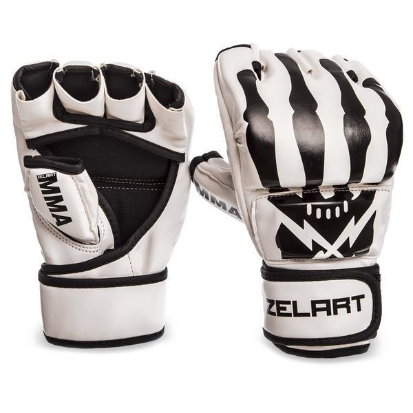 Перчатки для смешанных единоборств MMA Zelart BO-1395 S-L цвета в ассортименте L BO-1395 фото