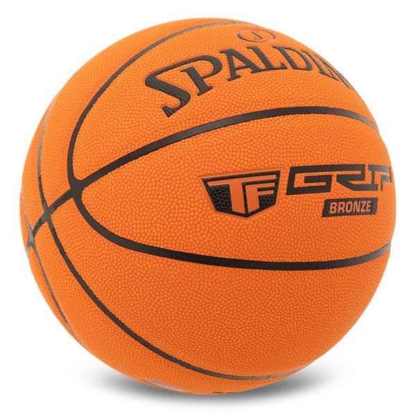 М'яч баскетбольний SPALDING TF BRONZE GRIP 77870YREV1 розмір 7 помаранчевий 77870YREV1 фото