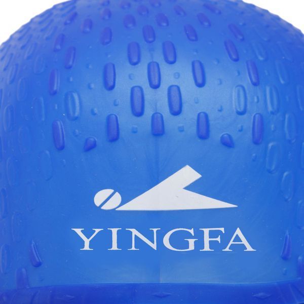 Шапочка для плавания силиконовая на длинные волосы YINGFA C0061 цвета в ассортименте C0061 фото
