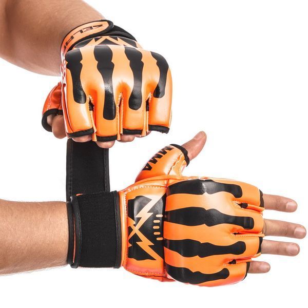Перчатки для смешанных единоборств MMA Zelart BO-1395 S-L цвета в ассортименте L BO-1395 фото