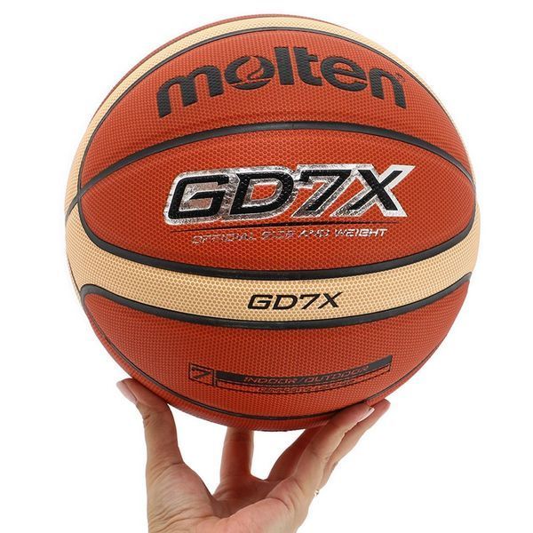 Мяч баскетбольный MOLTEN BGD7X размер 7 оранжевый BGD7X фото