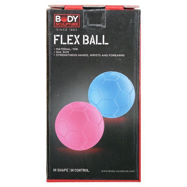 Эспандер кистевой гелевый Мяч o50мм BODY SCULPTURE FLEXBALL BJBB-9131-B2 2шт синий, розовый BJBB-9131-B2 фото