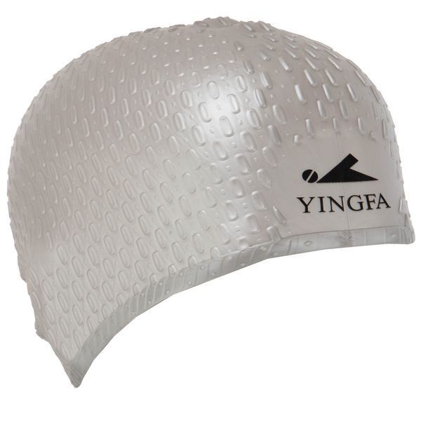 Шапочка для плавания силиконовая на длинные волосы YINGFA C0061 цвета в ассортименте C0061 фото