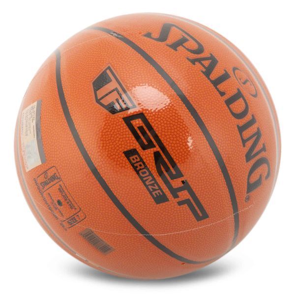 М'яч баскетбольний SPALDING TF BRONZE GRIP 77870YREV1 розмір 7 помаранчевий 77870YREV1 фото