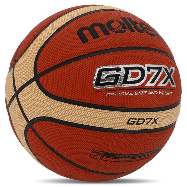 Мяч баскетбольный MOLTEN BGD7X размер 7 оранжевый BGD7X фото