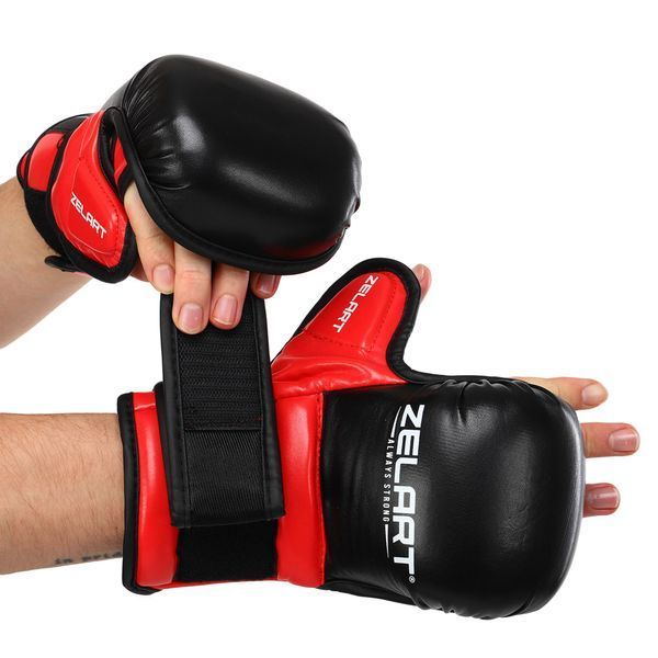 Рукавиці Краби спарингові для MMA Zelart BO-4612 S-XL кольори в асортименті S BO-4612 фото