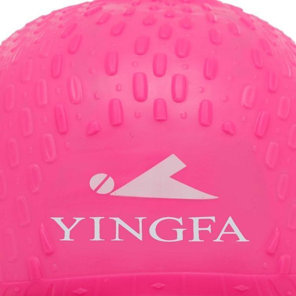 Шапочка для плавания силиконовая на длинные волосы YINGFA C0061 цвета в ассортименте C0061 фото