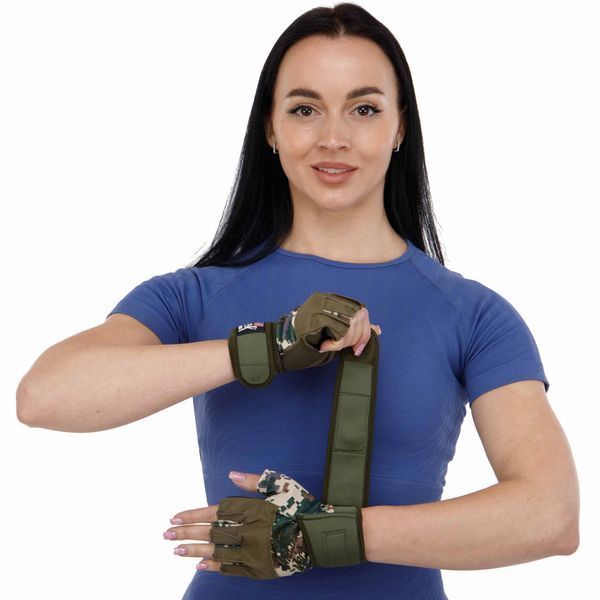 Перчатки для фитнеса и тяжелой атлетики SCHIEK SP-Sport BC-4928 M-XL цвета в ассортименте XL BC-4928 фото