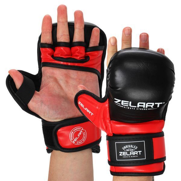 Рукавиці Краби спарингові для MMA Zelart BO-4612 S-XL кольори в асортименті S BO-4612 фото
